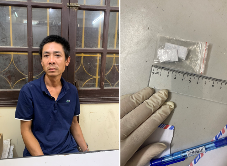 Công an quận Lê Chân liên tiếp bắt giữ 2 đối tượng tàng trữ trái phép chất ma túy